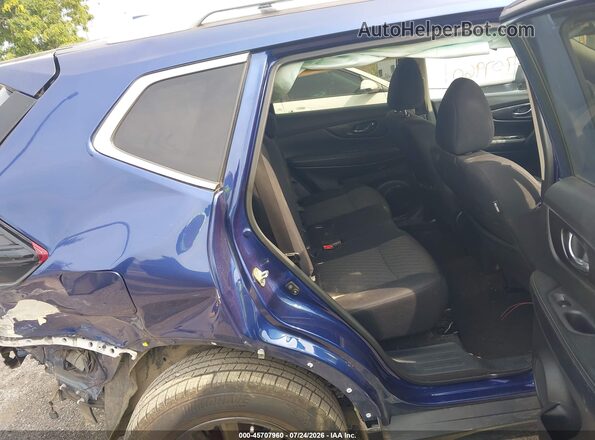 5N1AT2MVXLC768709 2020 NISSAN ROGUE Blue Widok naklejki z numerem VIN