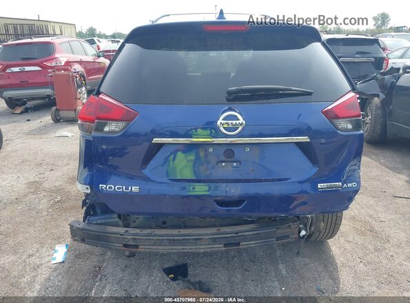 5N1AT2MVXLC768709 2020 NISSAN ROGUE Blue Widok z przodu