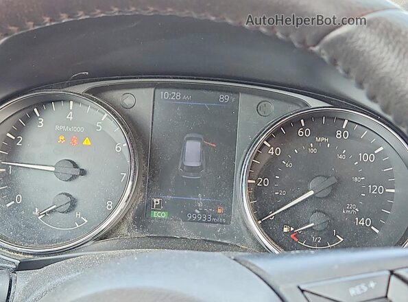 5N1AT2MVXLC811302 2020 NISSAN ROGUE Gray Սարքավորումների վահանակի տեսք