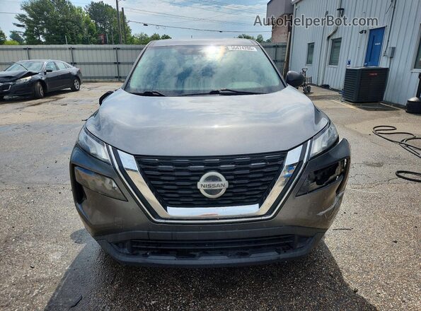 5N1AT3AA2MC771208 2021 NISSAN ROGUE Gray Front view