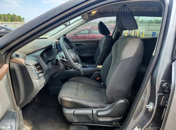 5N1AT3AA2MC771208 2021 NISSAN ROGUE Gray Front interior view
