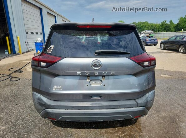 5N1AT3AA2MC771208 2021 NISSAN ROGUE Gray Rear view