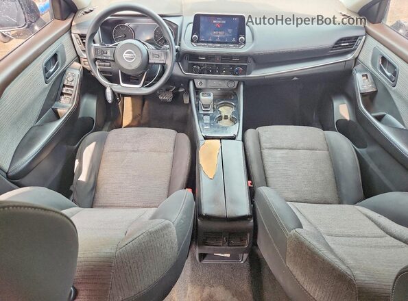5N1AT3AA2MC771208 2021 NISSAN ROGUE Gray Dashboard view