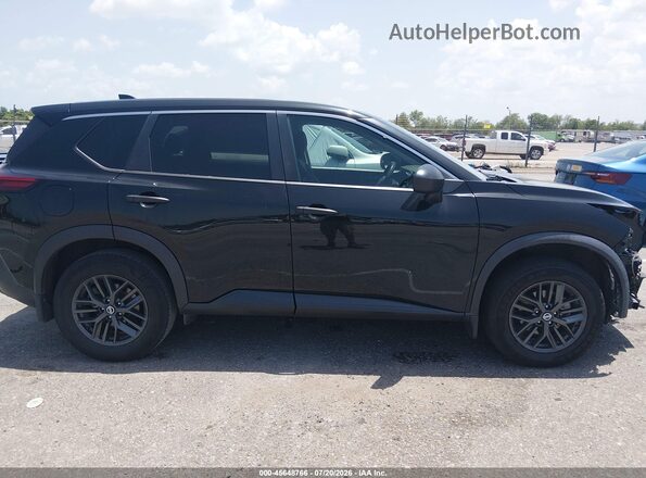5N1AT3AA2MC796898 2021 NISSAN ROGUE Черный Вид задней части салона
