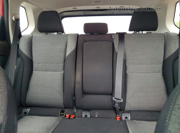 5N1AT3AA4MC694129 2021 NISSAN ROGUE Red Rear seats view