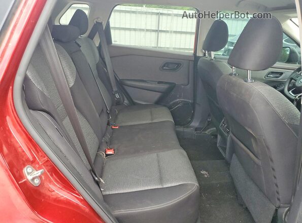 5N1AT3AA4MC694129 2021 NISSAN ROGUE Red Rear interior view