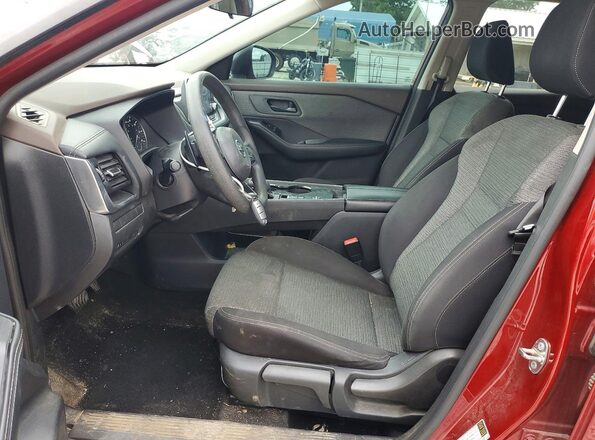 5N1AT3AA4MC694129 2021 NISSAN ROGUE Red Front interior view
