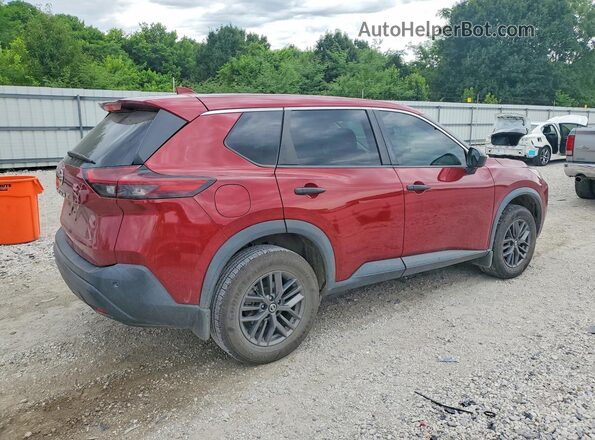 5N1AT3AA4MC694129 2021 NISSAN ROGUE Red Rear right