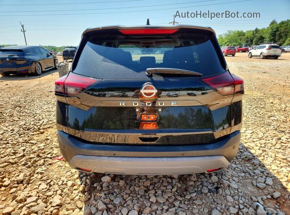 5N1AT3AA5NC670813 2022 NISSAN ROGUE Black Vista trasera