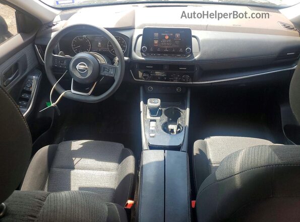 5N1AT3AA6MC686291 2021 NISSAN ROGUE Gray Widok deski rozdzielczej
