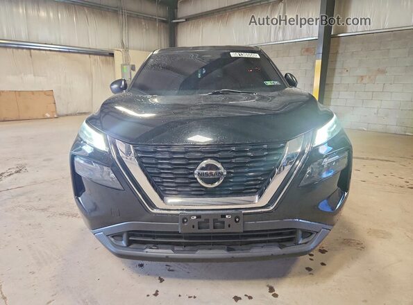 5N1AT3AA6MC693855 2021 NISSAN ROGUE Black Widok z przodu