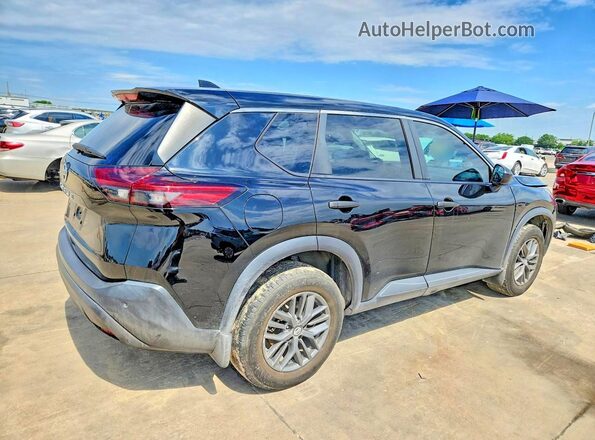 5N1AT3AA7MC845108 2021 NISSAN ROGUE Black Rear right