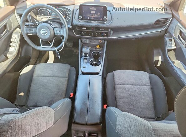 5N1AT3AA8MC727696 2021 NISSAN ROGUE Gray Вид панелі приладів