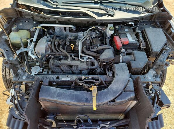5N1AT3AA8MC727696 2021 NISSAN ROGUE Gray Вид задньої частини салону