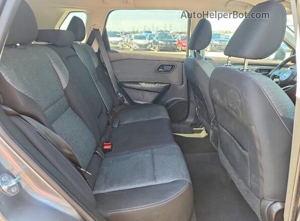 5N1AT3AA8MC727696 2021 NISSAN ROGUE Gray Вид задніх сидінь