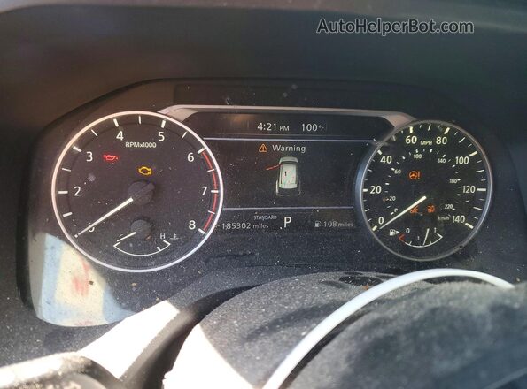 5N1AT3AA9MC703388 2021 NISSAN ROGUE White Vista del cuadro de instrumentos