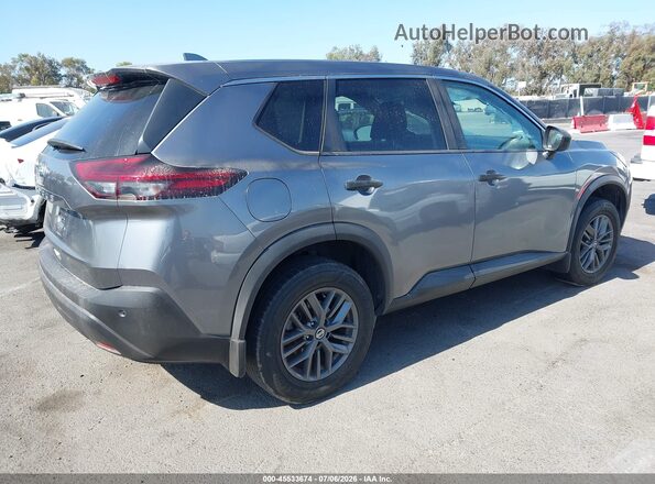 5N1AT3AA9MC713645 2021 NISSAN ROGUE Gray Задня права чверть