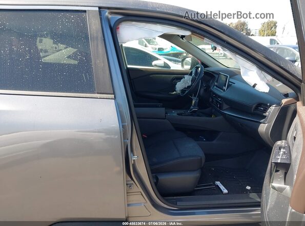 5N1AT3AA9MC713645 2021 NISSAN ROGUE Gray Вид салону спереду