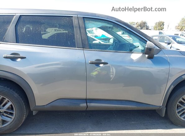 5N1AT3AA9MC713645 2021 NISSAN ROGUE Gray Вид задньої частини салону