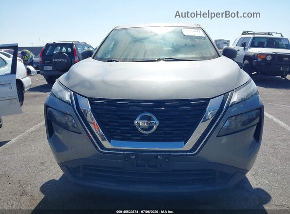 5N1AT3AA9MC713645 2021 NISSAN ROGUE Gray Вид щитка приладів