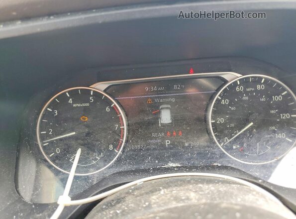 5N1AT3AAXMC700399 2021 NISSAN ROGUE Gray Սարքավորումների վահանակի տեսք