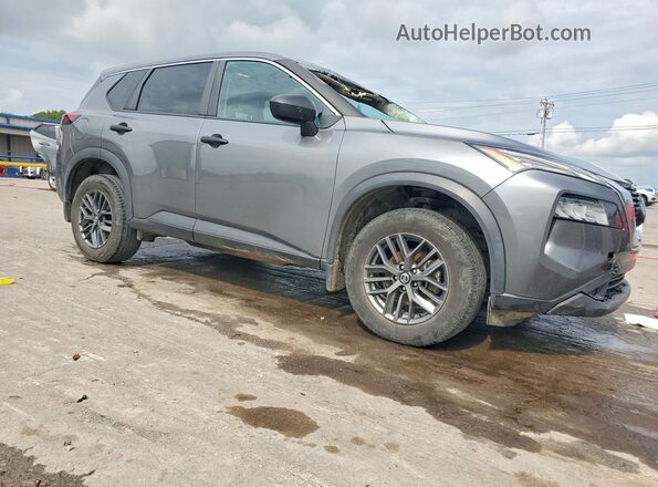 5N1AT3AAXMC700399 2021 NISSAN ROGUE Gray Առջևի աջ