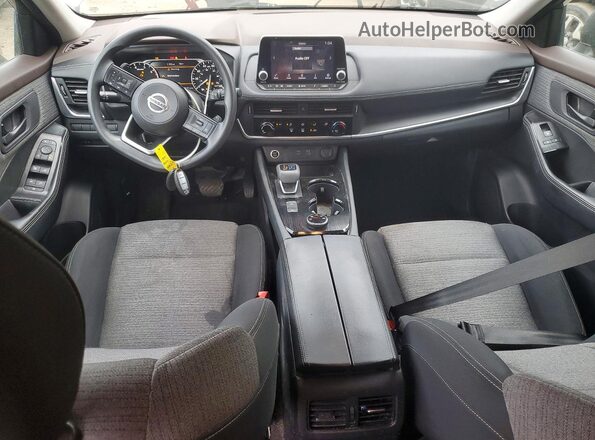 5N1AT3AB0MC685694 2021 NISSAN ROGUE Gray Vista del salpicadero