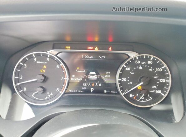 5N1AT3AB0MC685694 2021 NISSAN ROGUE Gray Vista del cuadro de instrumentos