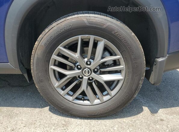 5N1AT3AB0MC807003 2021 NISSAN ROGUE Blue Սալոնի 360 աստիճան տեսք