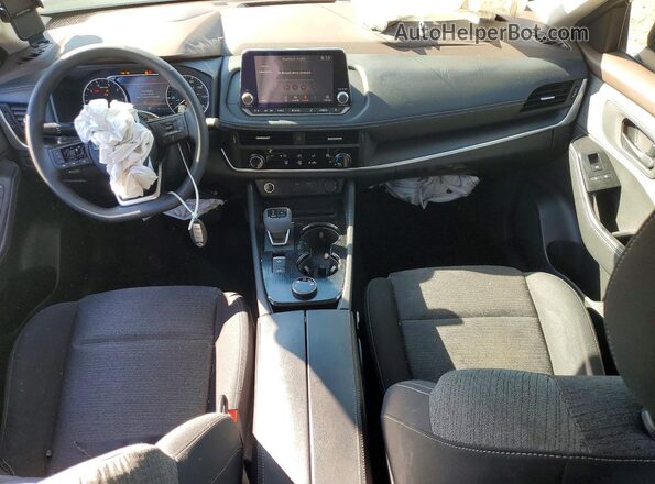 5N1AT3AB1MC682786 2021 NISSAN ROGUE Серый Вид панели приборов