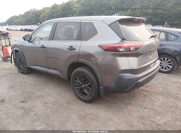 5N1AT3AB1MC683825 2021 NISSAN ROGUE Gray Tył lewy