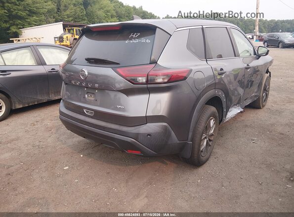 5N1AT3AB1MC683825 2021 NISSAN ROGUE Gray Tył prawy