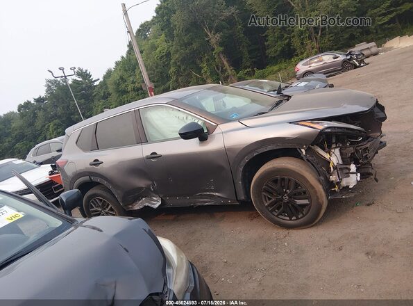 5N1AT3AB1MC683825 2021 NISSAN ROGUE Gray Widok wnętrza 360 stopni
