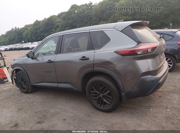 5N1AT3AB1MC683825 2021 NISSAN ROGUE Gray 