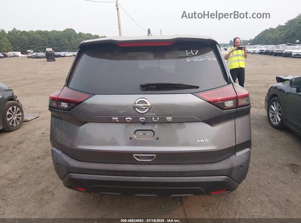 5N1AT3AB1MC683825 2021 NISSAN ROGUE Gray 