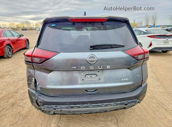 5N1AT3AB1PC824946 2023 NISSAN ROGUE Gray Հետևի տեսք