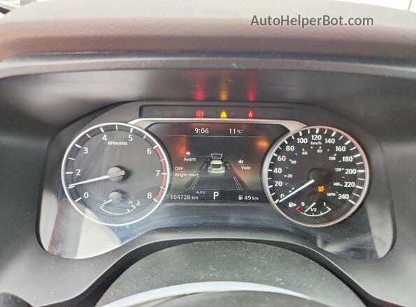 5N1AT3AB1PC824946 2023 NISSAN ROGUE Gray Սարքավորումների վահանակի տեսք