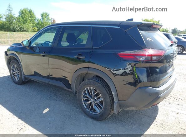5N1AT3AB3MC831067 2021 NISSAN ROGUE Black Tył lewy
