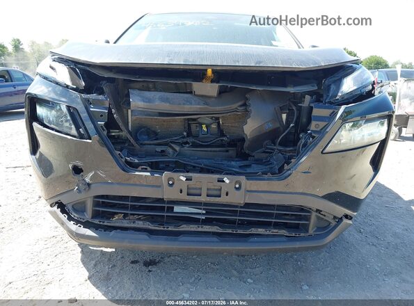 5N1AT3AB3MC831067 2021 NISSAN ROGUE Black Widok z przodu