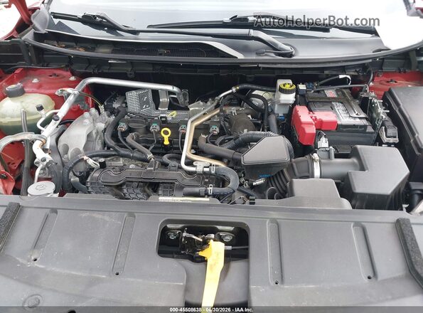 5N1AT3AB3MC835085 2021 NISSAN ROGUE Red Вид ззаду