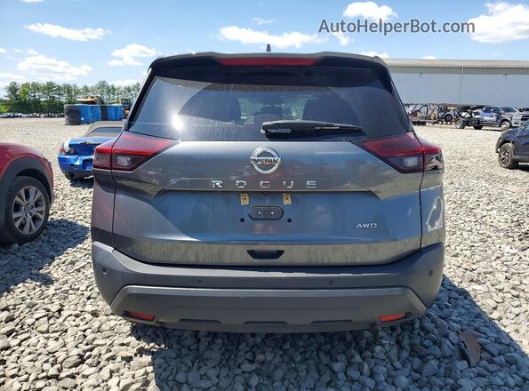 5N1AT3AB4MC690381 2021 NISSAN ROGUE Gray Vista trasera