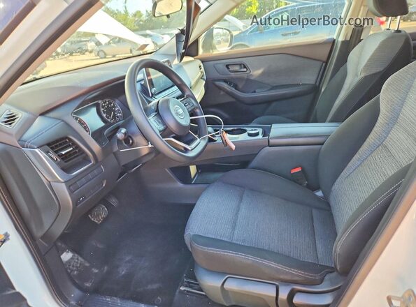 5N1AT3AB4MC693071 2021 NISSAN ROGUE White Front interior view