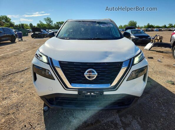 5N1AT3AB4MC693071 2021 NISSAN ROGUE White Front view