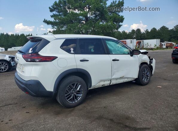 5N1AT3AB4MC734735 2021 NISSAN ROGUE White Задня права чверть