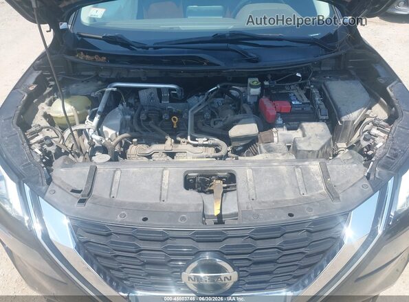 5N1AT3AB4MC739899 2021 NISSAN ROGUE Black Հետևի տեսք