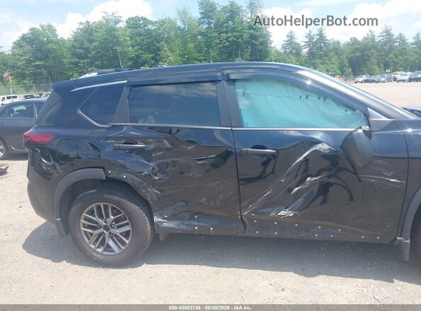 5N1AT3AB4MC739899 2021 NISSAN ROGUE Black Դիմացի տեսք