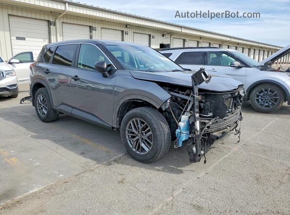 5N1AT3AB4MC791209 2021 NISSAN ROGUE Gray Delantero derecho