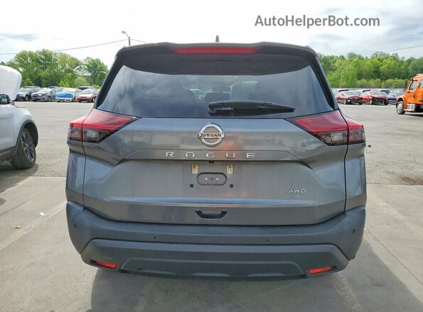 5N1AT3AB4MC791209 2021 NISSAN ROGUE Gray Vista trasera