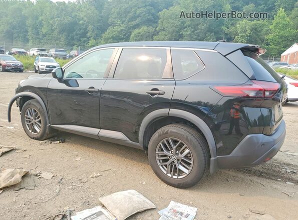 5N1AT3AB4MC837248 2021 NISSAN ROGUE Black Հետևի ձախ