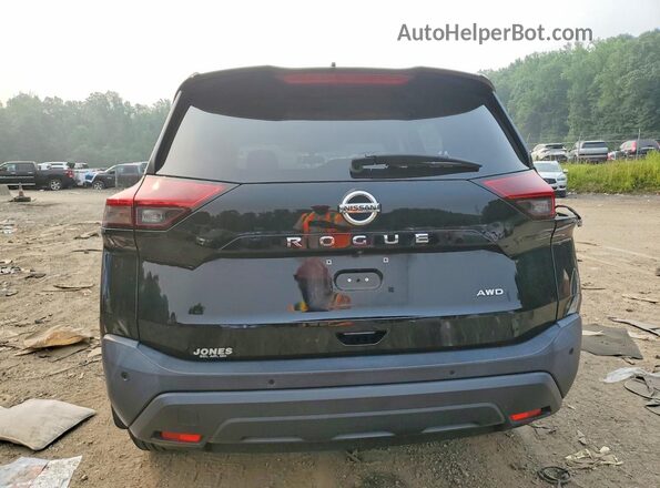 5N1AT3AB4MC837248 2021 NISSAN ROGUE Black Հետևի տեսք